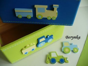 Dřevěné dekorace - s dopravními prostředky