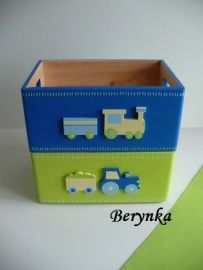 Dřevěné dekorace - s dopravními prostředky