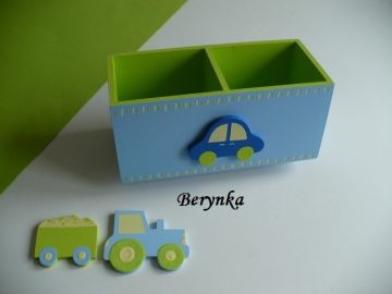 Dřevěné dekorace - s dopravními prostředky