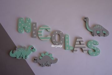 Dřevěná písmenka "hvězdičky"