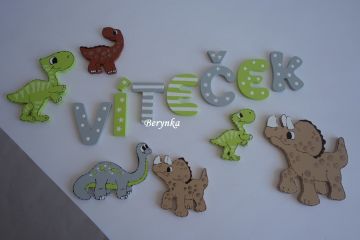 Dřevěná písmenka "hvězdičky"