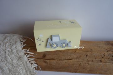 Dřevěná pokladnička