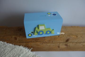 Dřevěná pokladnička