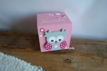 Dřevěná pokladnička