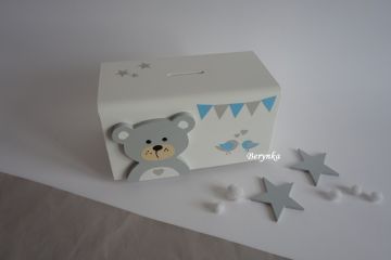 Dřevěná pokladnička