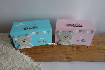 Dřevěná pokladnička