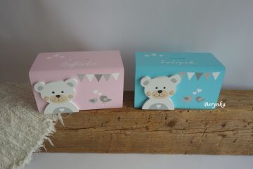 Dřevěná pokladnička