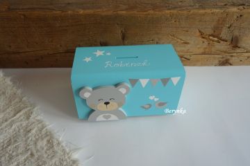 Dřevěná pokladnička