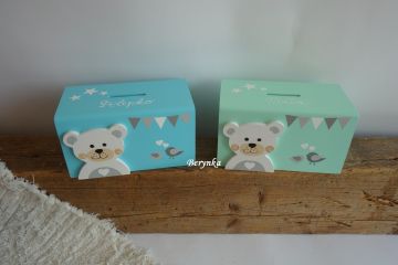 Dřevěná pokladnička