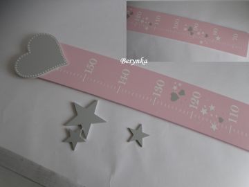 Dětský metr se srdíčkem