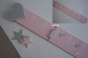 Dětský metr se srdíčkem