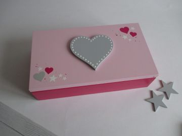 Šperkovnice se srdíčkem