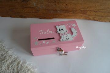 Pokladnička se zámečkem