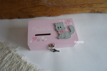 Pokladnička se zámečkem