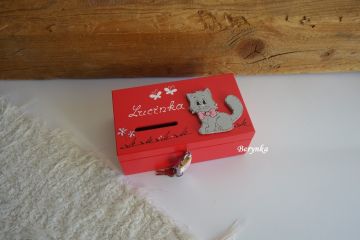 Pokladnička se zámečkem