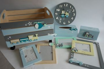 Dekorace v pastelových barvách