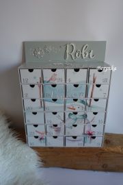 Adventní kalendář s vyřezaným jménem *motiv č. 3*