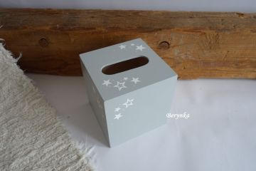Krabička na kapesníky s hvězdičkami