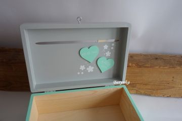 Pokladnička - bedýnka s kočičkou a pejskem