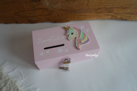 Pokladnička se zámečkem