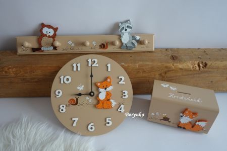 Dekorace s lesními zvířátky