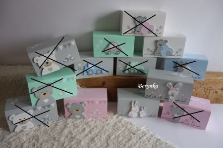 Dřevěné pokladničky