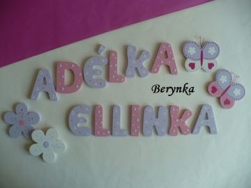 Dřevěná písmenka pro děti