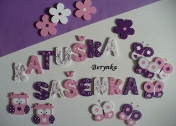 Dřevěná písmenka pro děti