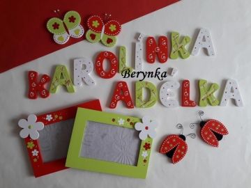 Dřevěná písmenka pro děti