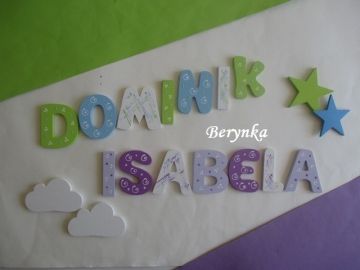 Dřevěná písmenka pro děti