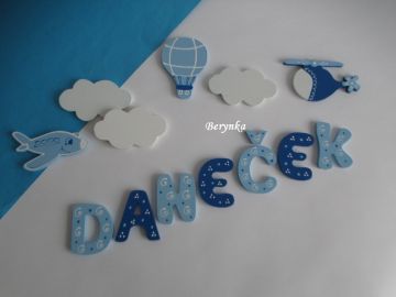 Dřevěná písmenka pro děti