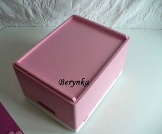 Dřevěná vzpomínková bedýnka s písmenky a sovičkami