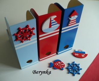 Dřevěný šanon námořnický