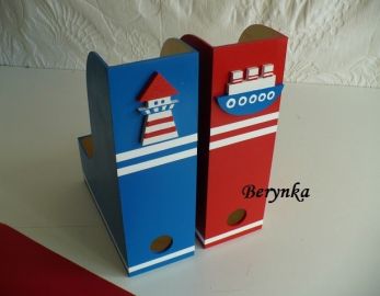 Dřevěný šanon námořnický