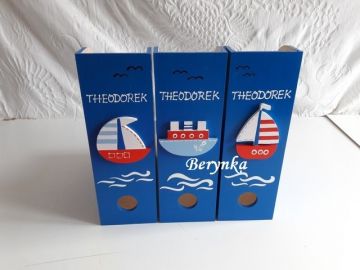 Dřevěný šanon námořnický