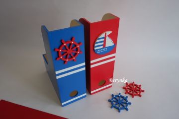 Dřevěný šanon námořnický