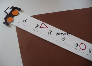 Dětský metr s bagrem