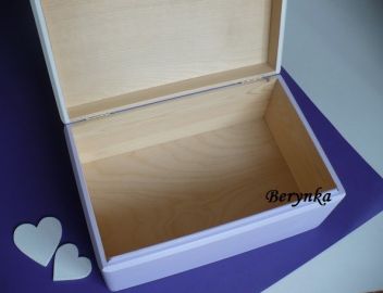 Svatební bedýnka se srdíčky