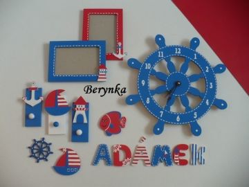 Dřevěné dekorace - námořnické