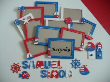 Dřevěné dekorace - námořnické