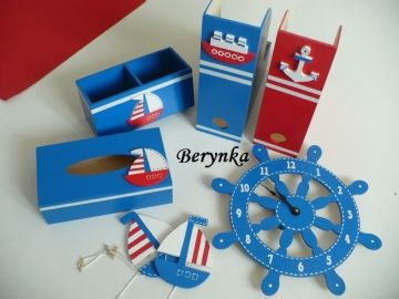 Dřevěné dekorace - námořnické