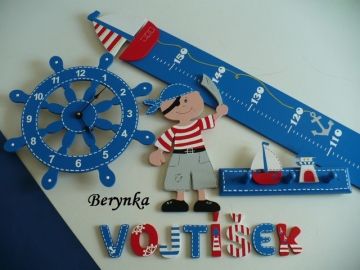 Dřevěné dekorace - námořnické
