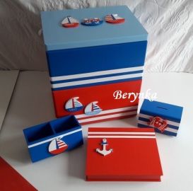 Dřevěné dekorace - námořnické