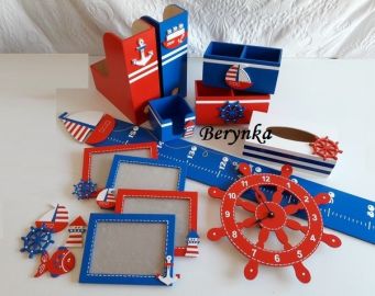 Dřevěné dekorace - námořnické