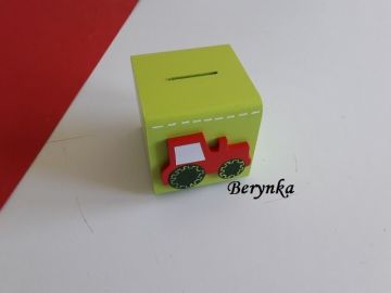 Dřevěné dekorace - zelené