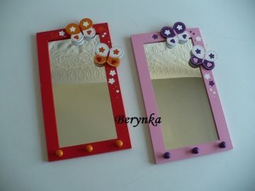 Zrcadla v rámu - obdélníková