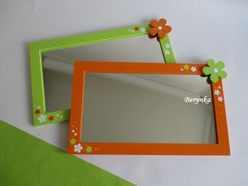 Zrcadla v rámu - obdélníková