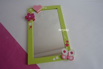 Zrcadla v rámu - obdélníková