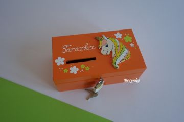 Dřevěná pokladnička