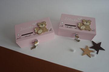 Dřevěná pokladnička